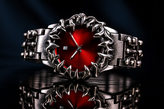 Artistic reflection shot on reflective surface