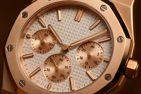 Clean dial close-up - no branding