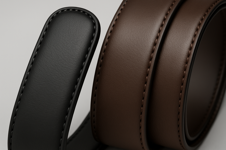 Close-up of No Buckle Designer Men&