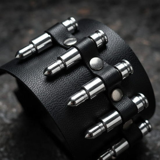 Corrected macro shot with cylindrical bullet studs