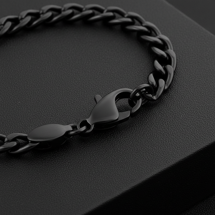 Detail shot of bracelet clasp mechanism