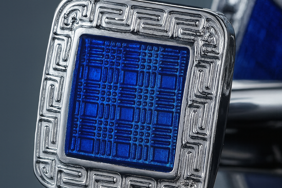 Extended angle collection of square cufflinks