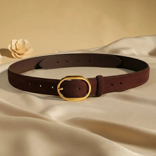 45-degree angle on leather surface