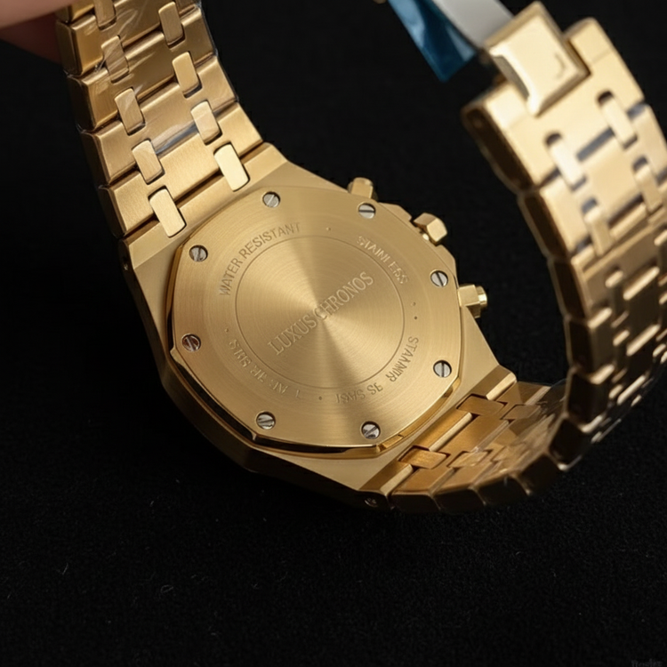 Back view with dark background