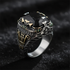 Black ring three-quarter view
