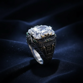 Clear ring front view