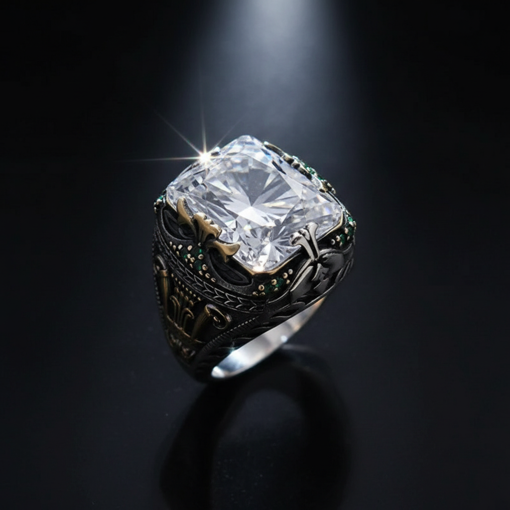 Clear ring top view
