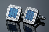 Creative angles of square cufflinks