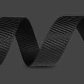 Flowing webbing on dark background