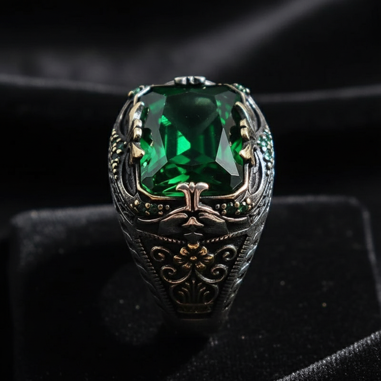Green ring front view