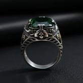 Green ring side view