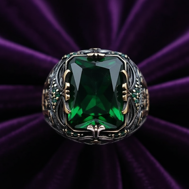 Green ring top view