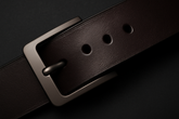 Leather Belt Close-Up - Small Holes