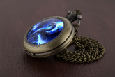 Low angle bronze dragon watch