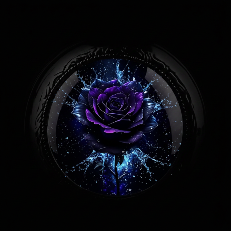 Macro face cosmic rose v2