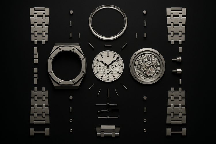 More creative exploded watch images
