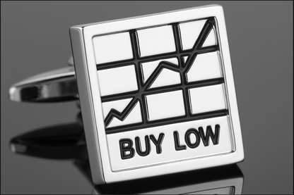 More detailed images of the silver cufflinks
