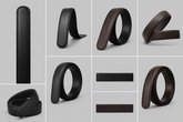 Professional 360-degree product view of no-buckle designer men&