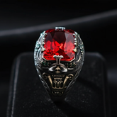 Red ring front view