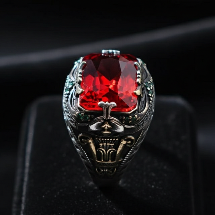 Red ring front view