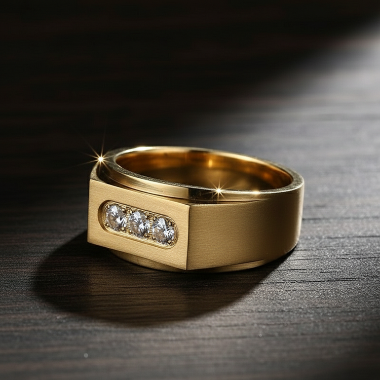 Ring at 45-degree angle
