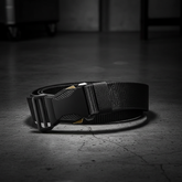 Tactical belt on concrete