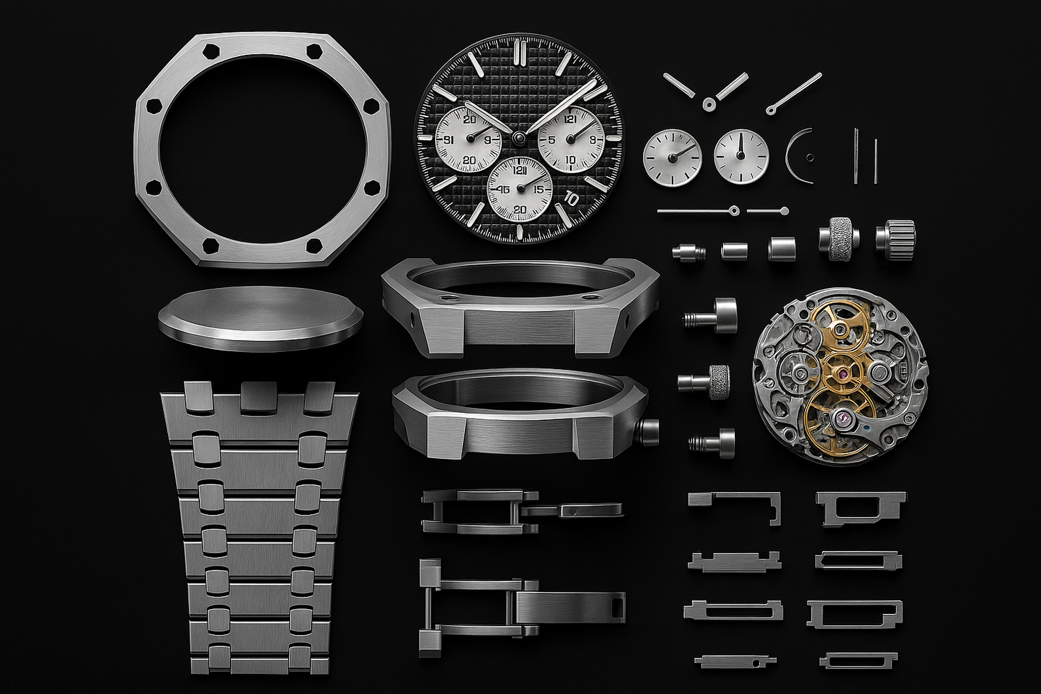 Ultra-detailed exploded view