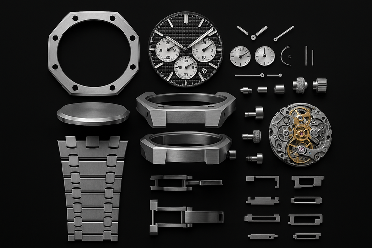 Ultra-detailed exploded view