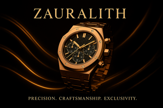 Zauralith luxury brand advertisement